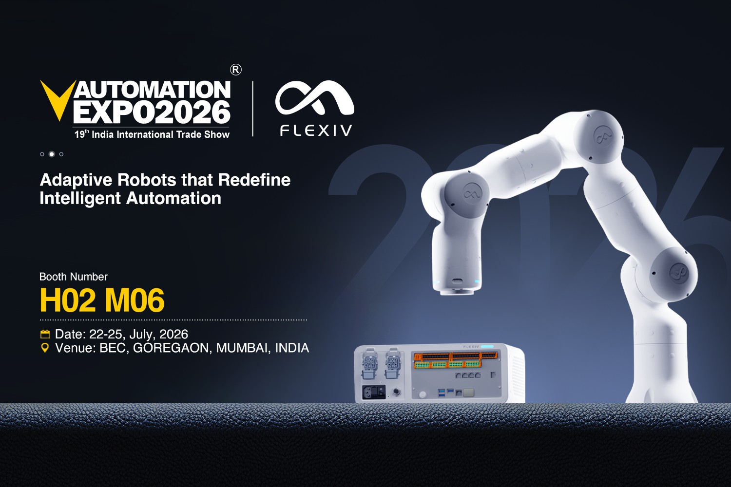 Flexiv Makes First Foray into India at Automation India Expo 2026